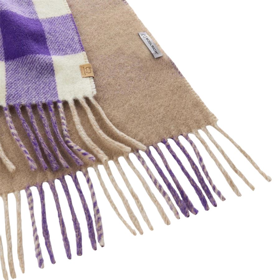 DOUBLE-SIDES WOOL CHECK SCARF Woolrich | CFWWAC01704390